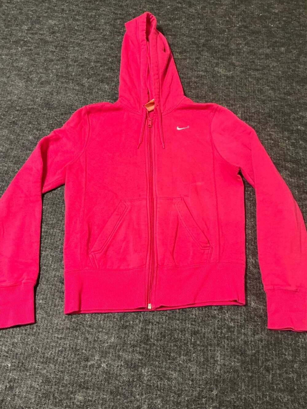 Nike Full Zip Hoodie Womens Size Small Pink The Athletic Dept.